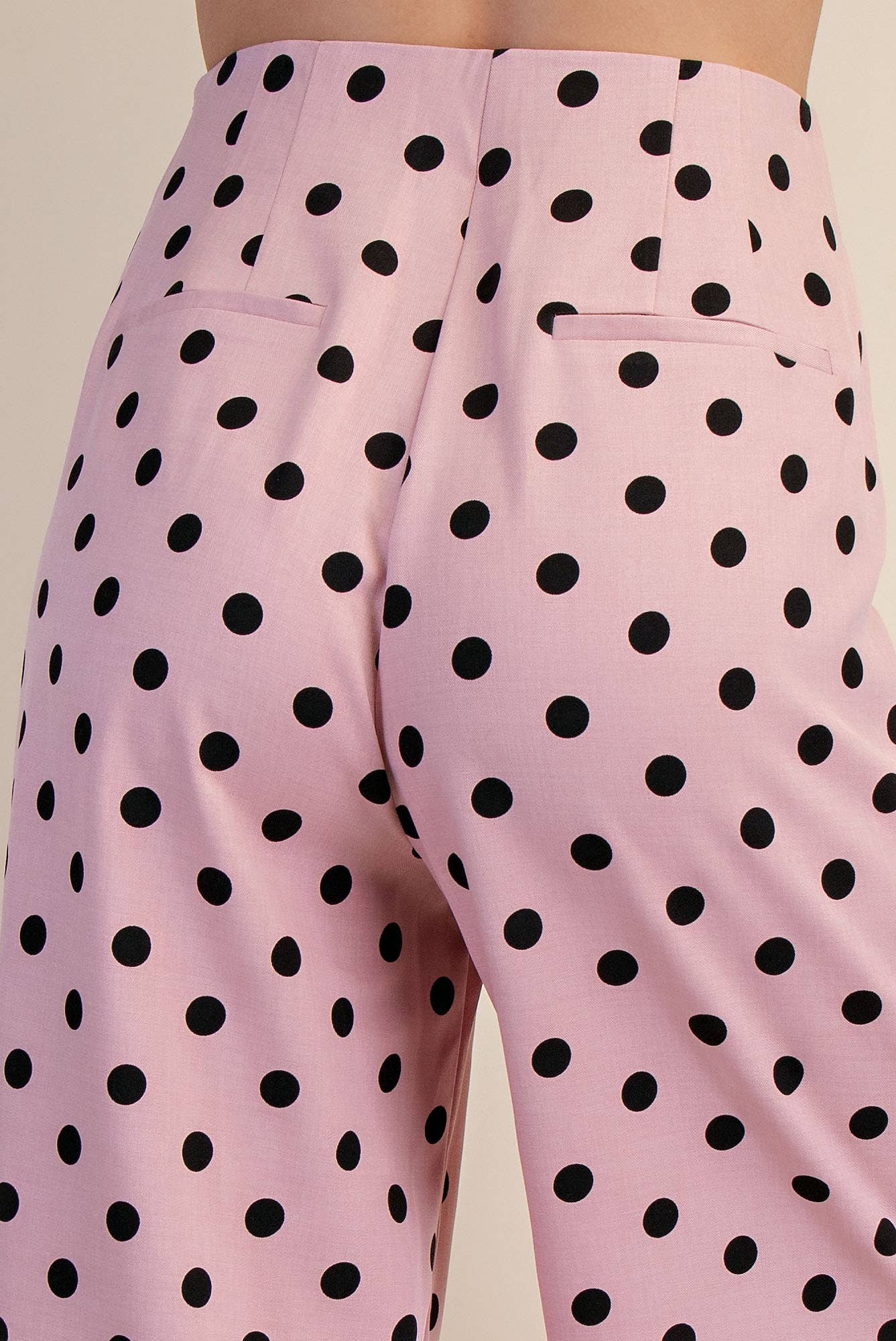 Pink Polka Dot Pants
