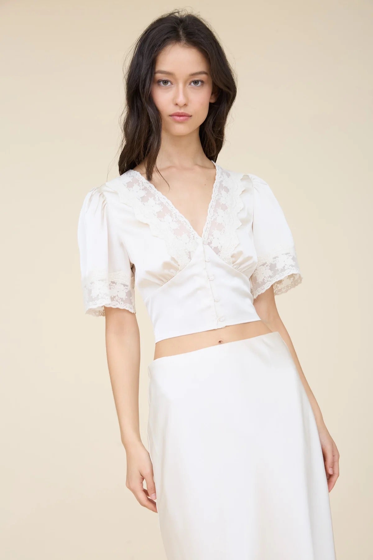 Leila Satin Top