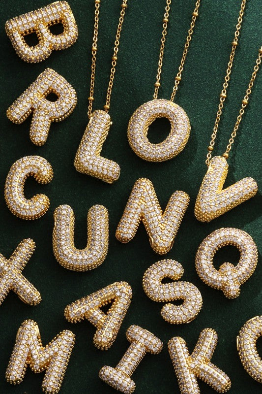 Bubble Cubic Zirconia Necklace