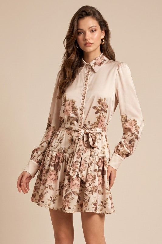 Rose Marie Satin Dress