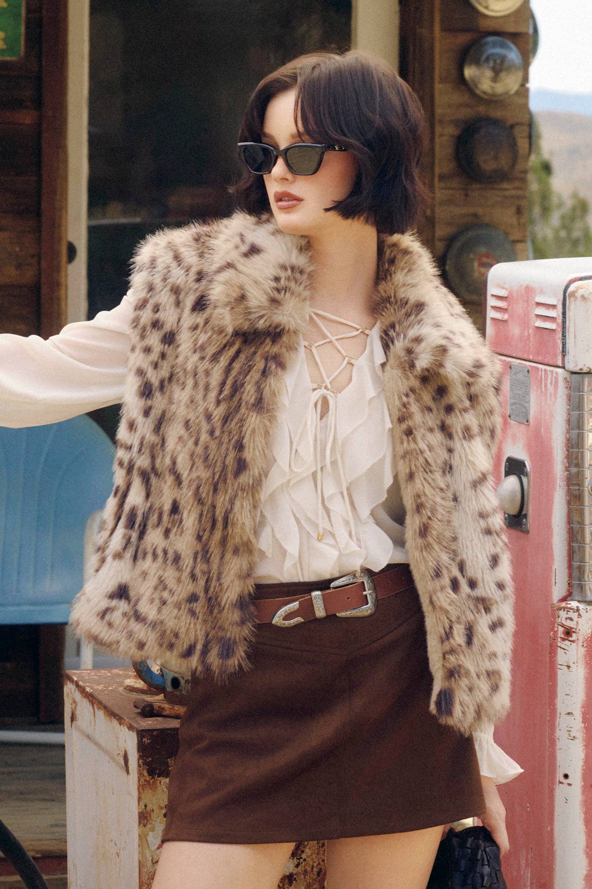 Frances Ruffle Blouse