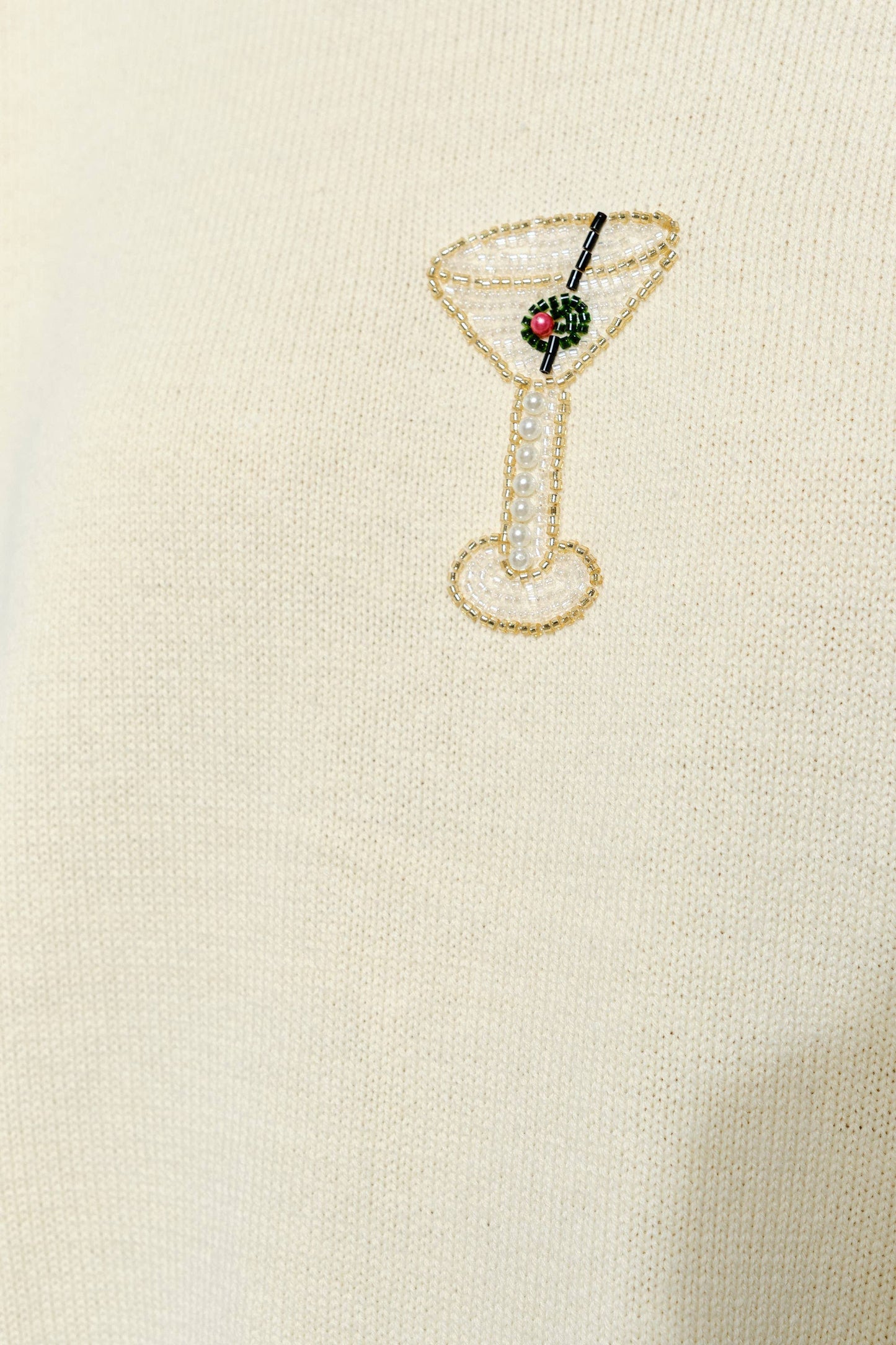 MARTINI BEAD SWEATER
