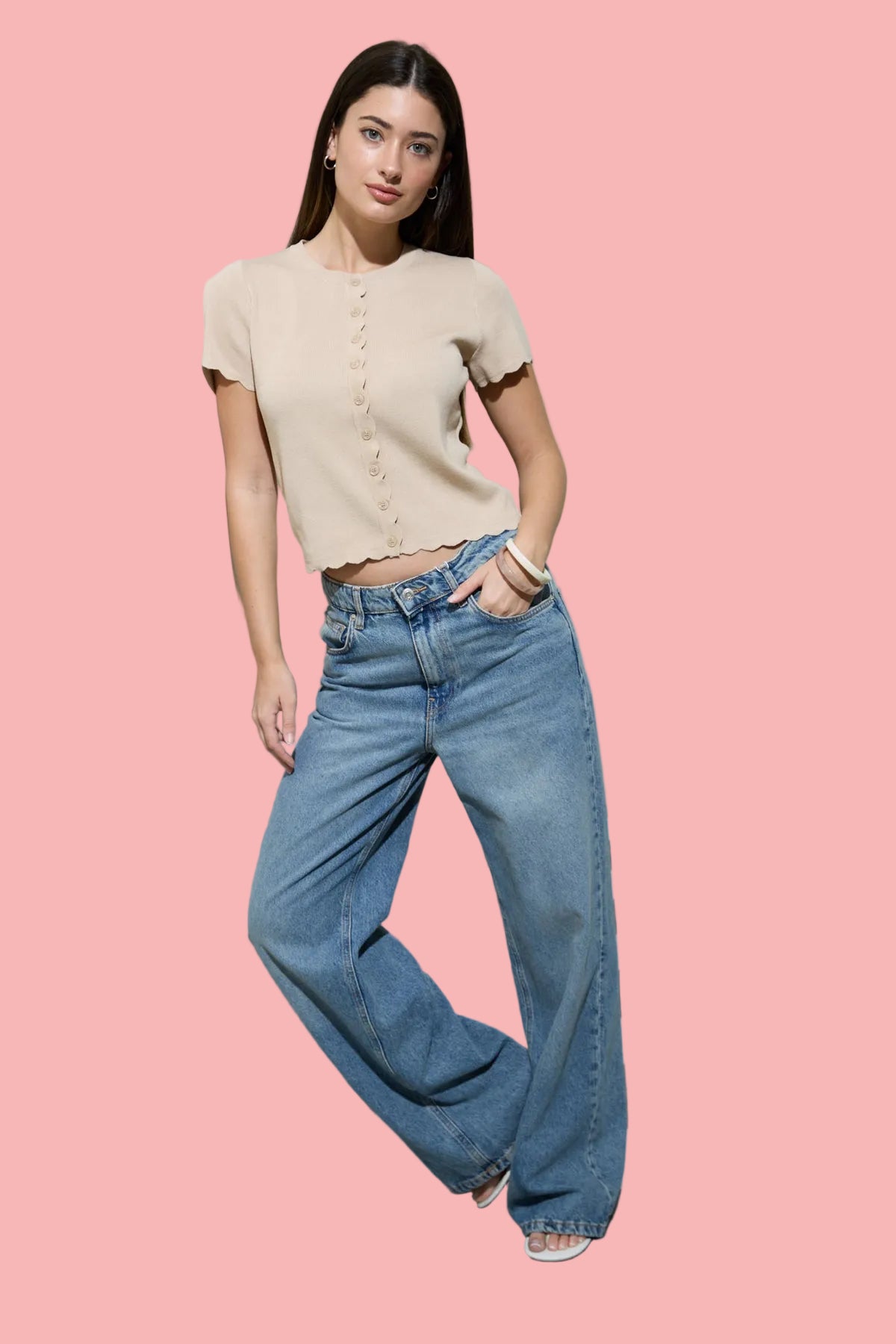 Tany khaki top