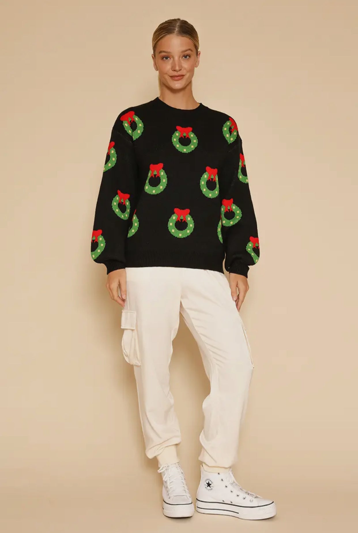 Christmas Wreath Sweater