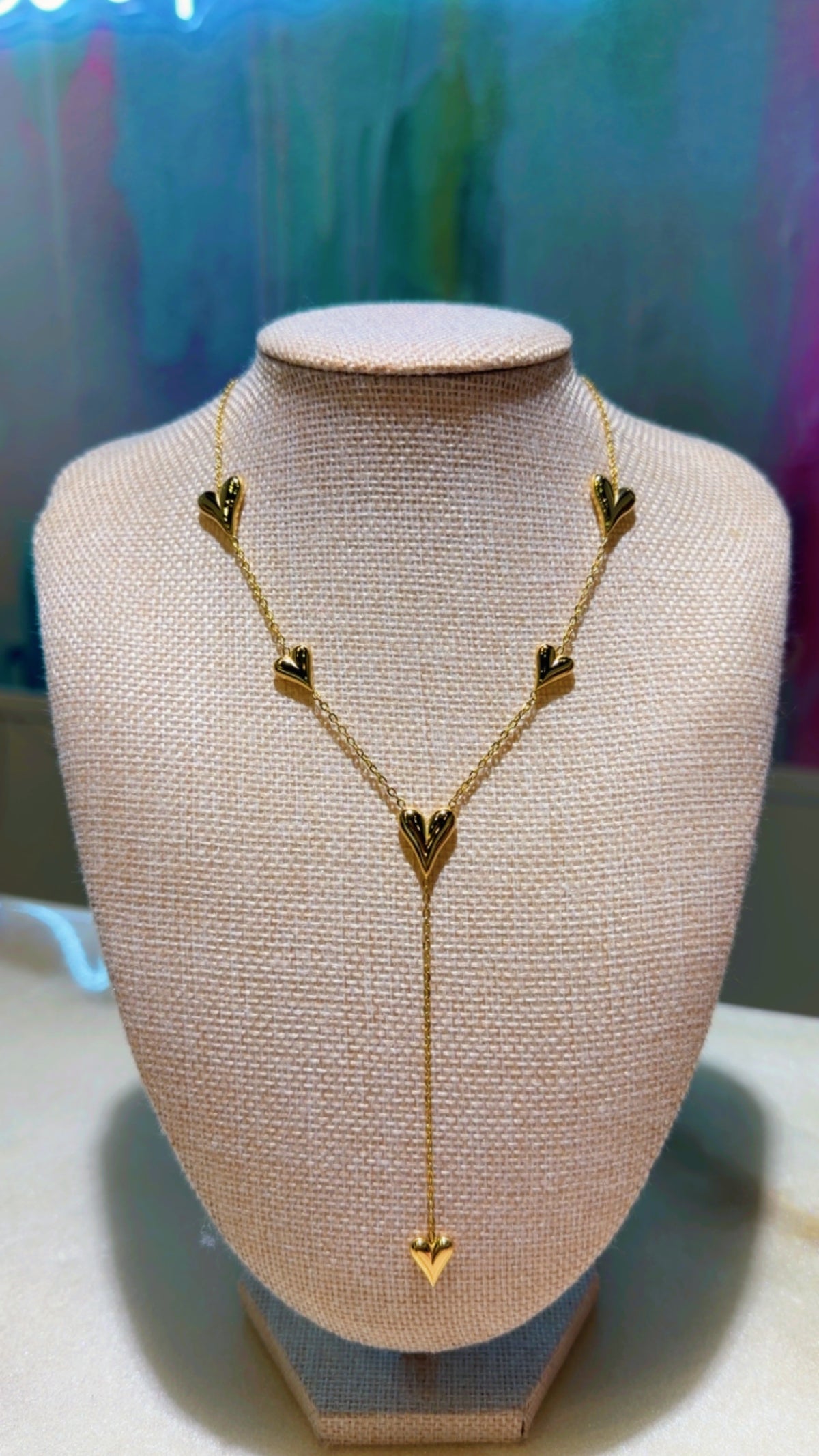 My love drop necklace