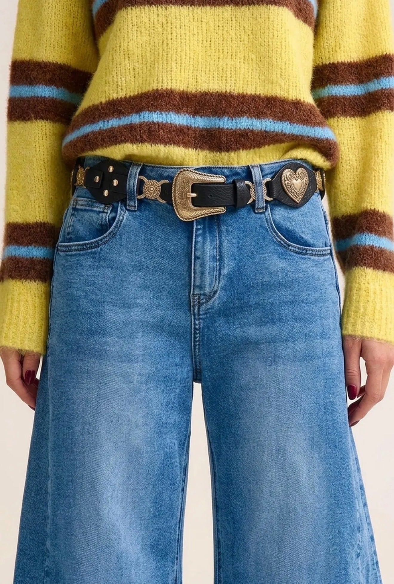 Heart Buckle Belt