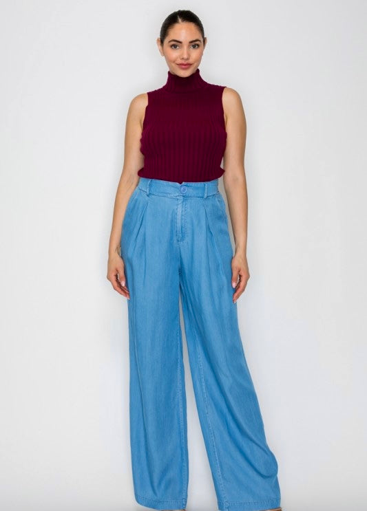 Lightweight Denim Pants