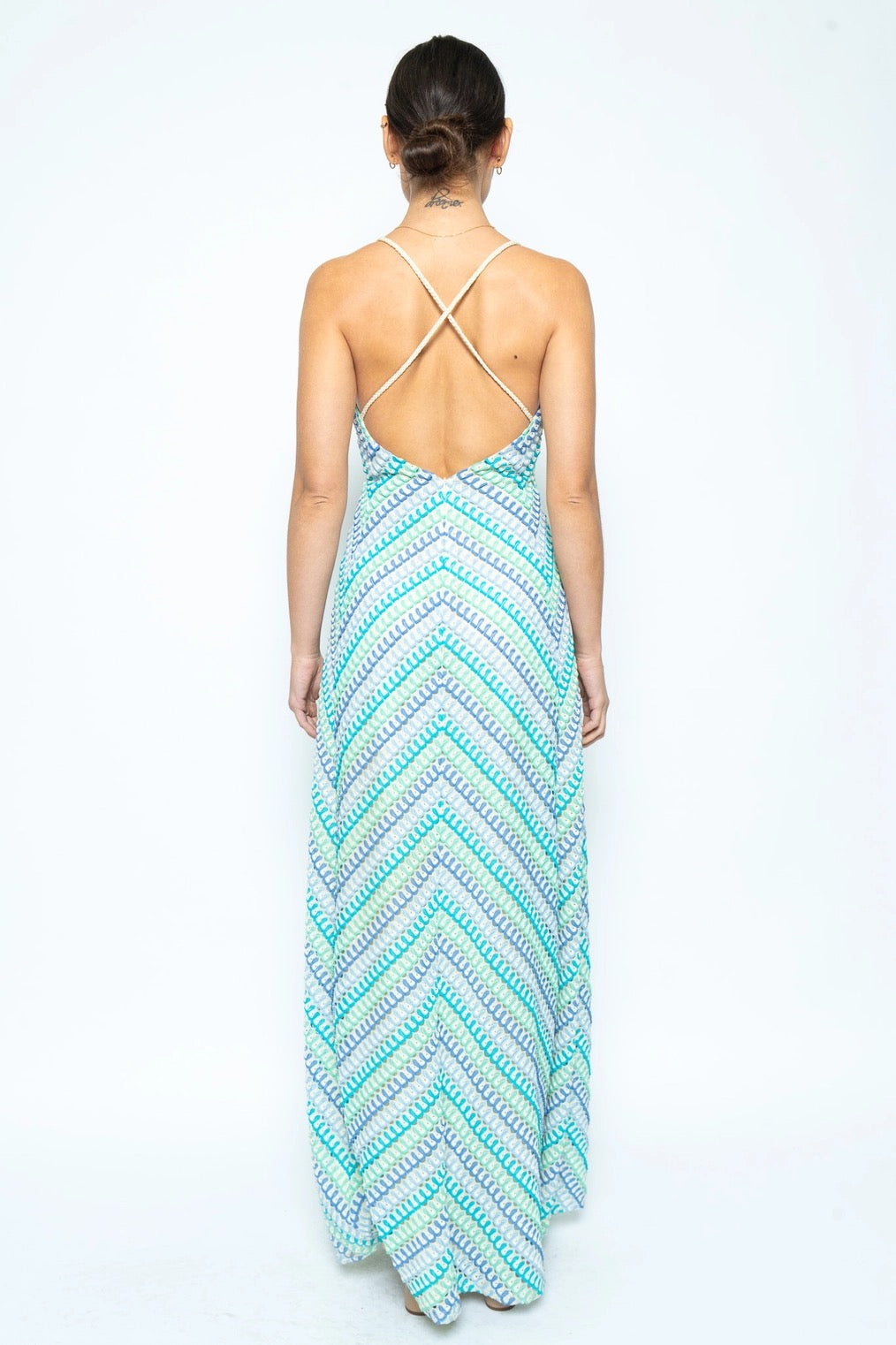 Giselle Crochet Maxi Dress