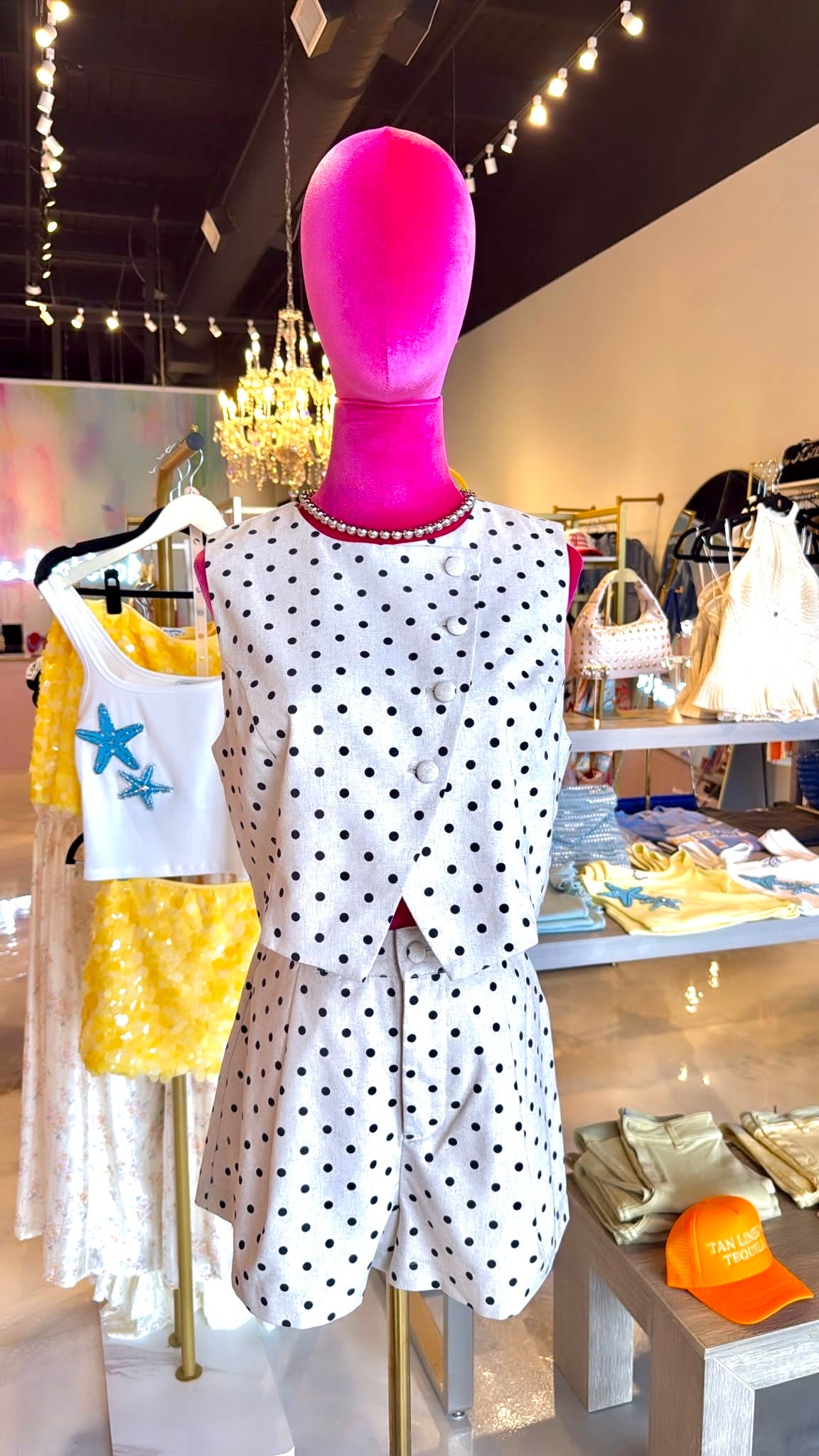 Annie Polka Dot Set