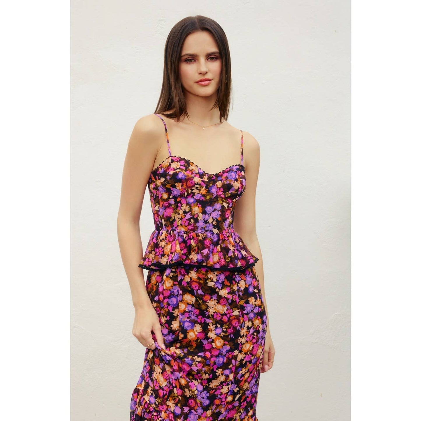 Welcome Fall Ruffled Dress