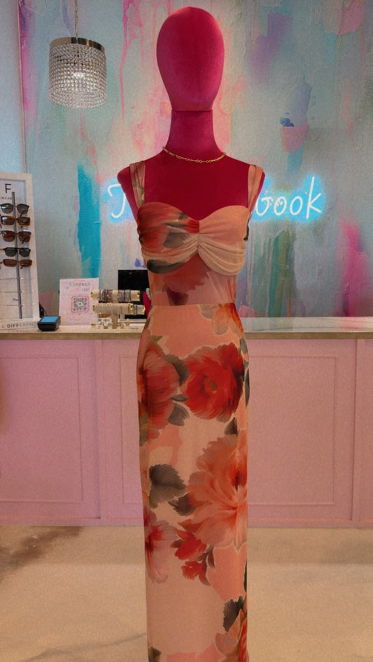 Doria Floral Dress
