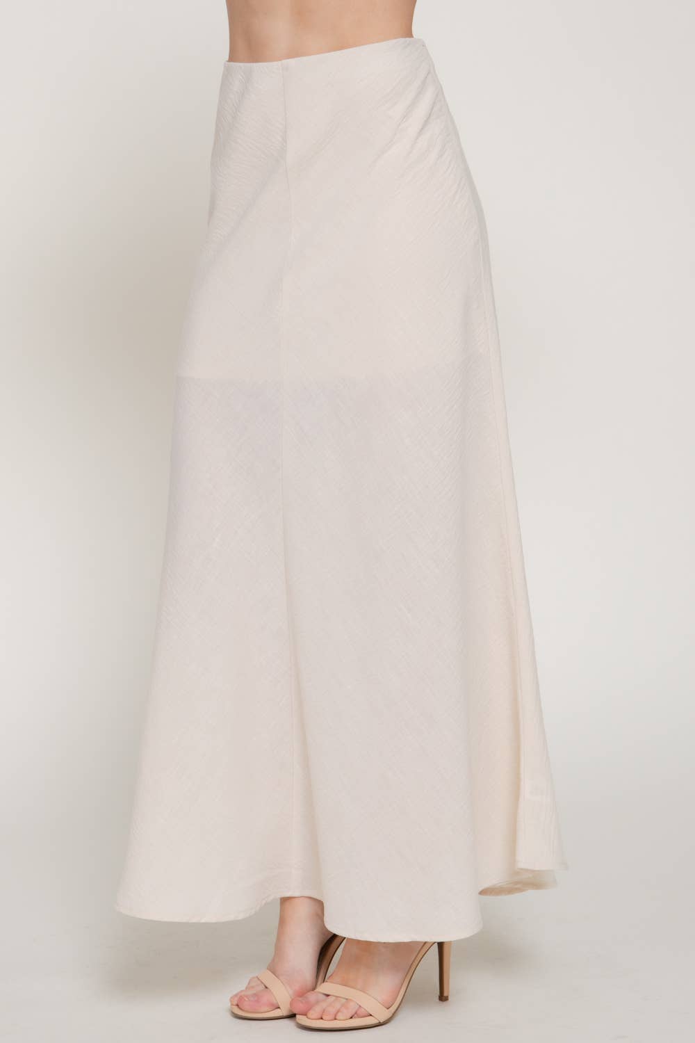 Taupe Maxi Skirt