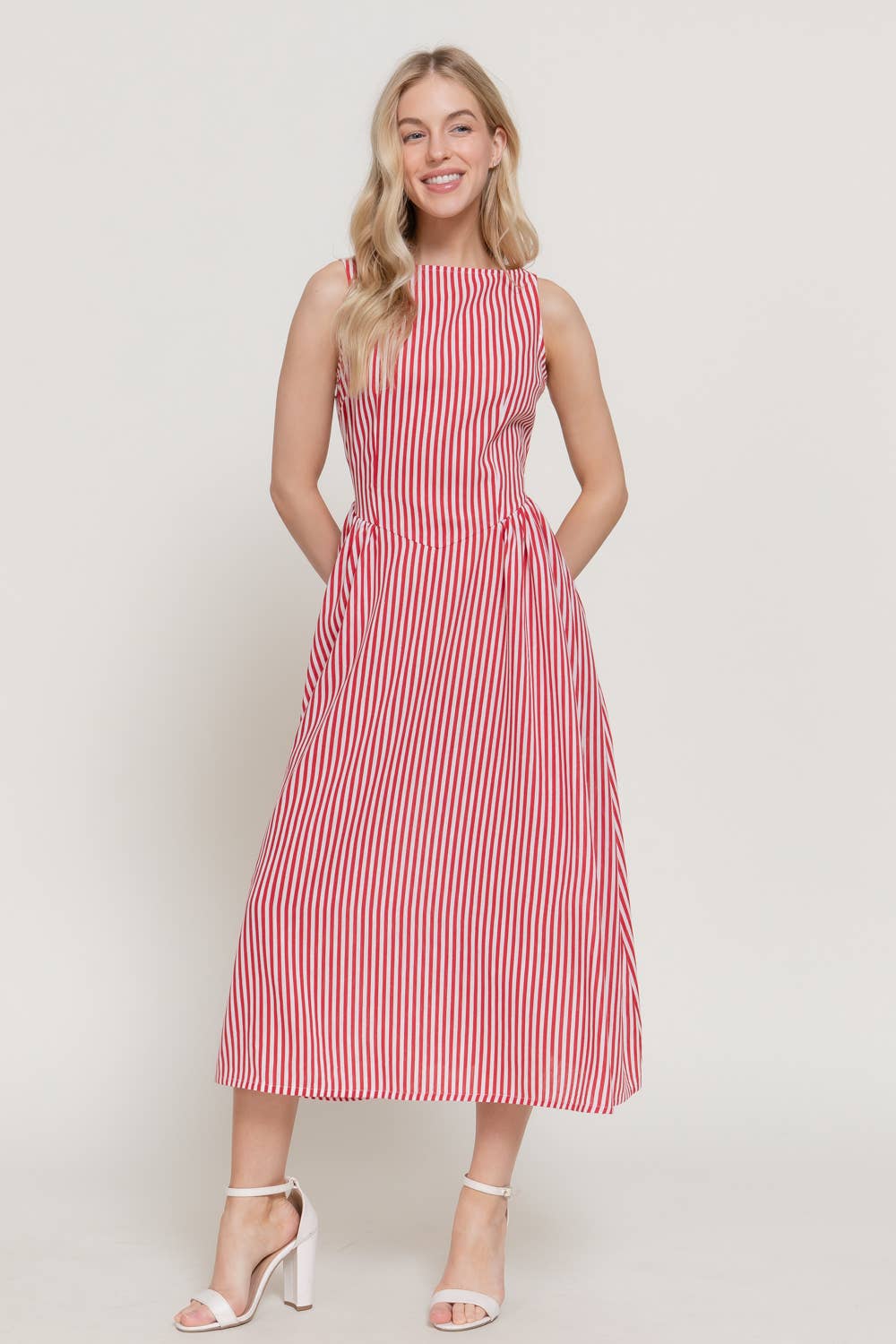 Leonora Striped Dress