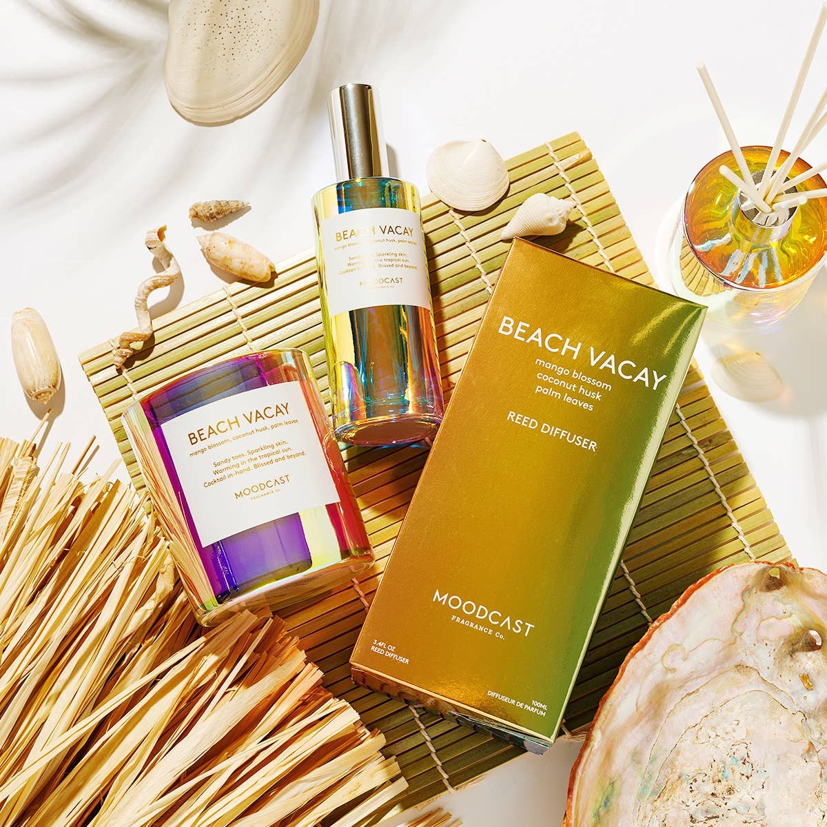 Moodcast Beach Vacay Candle