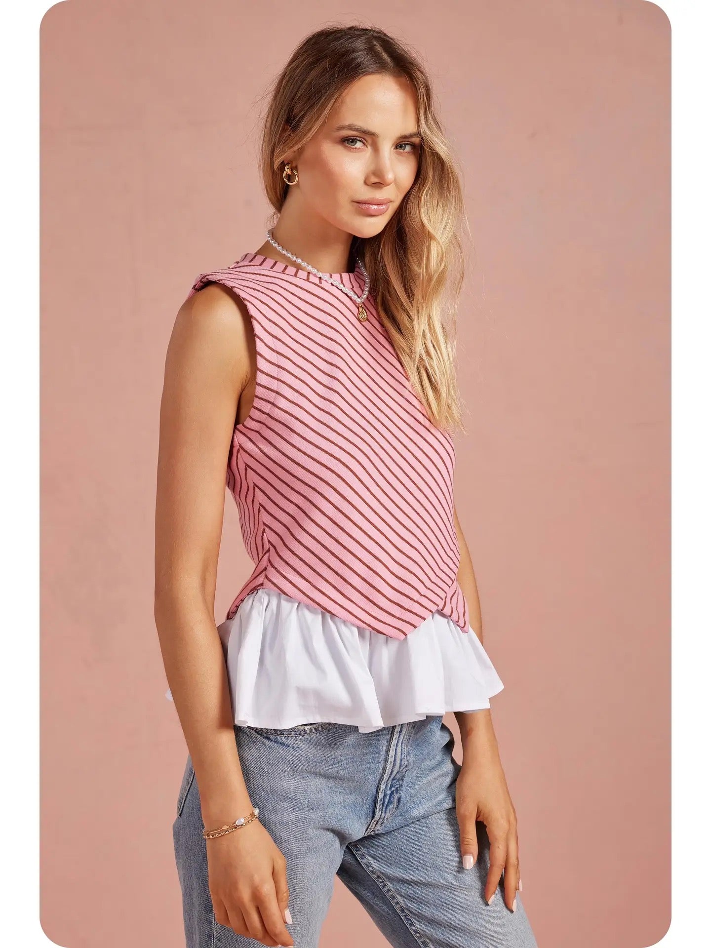 Pamela Striped Top