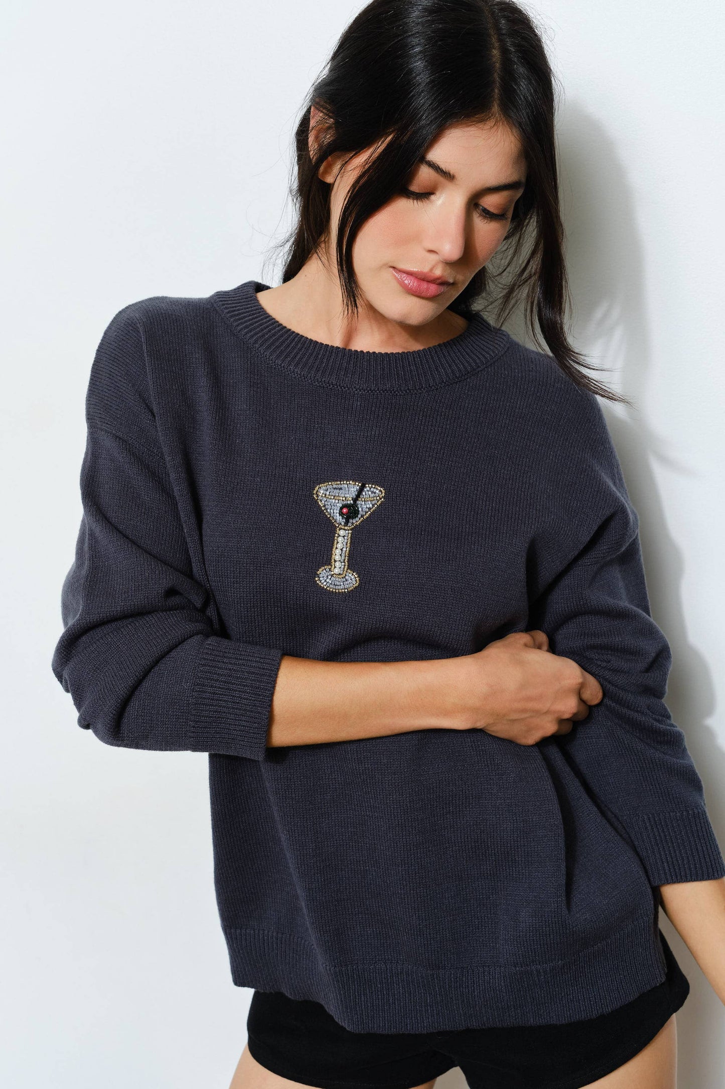 MARTINI BEAD SWEATER