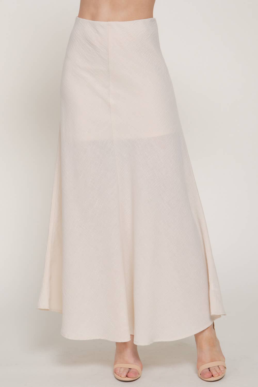 Taupe Maxi Skirt