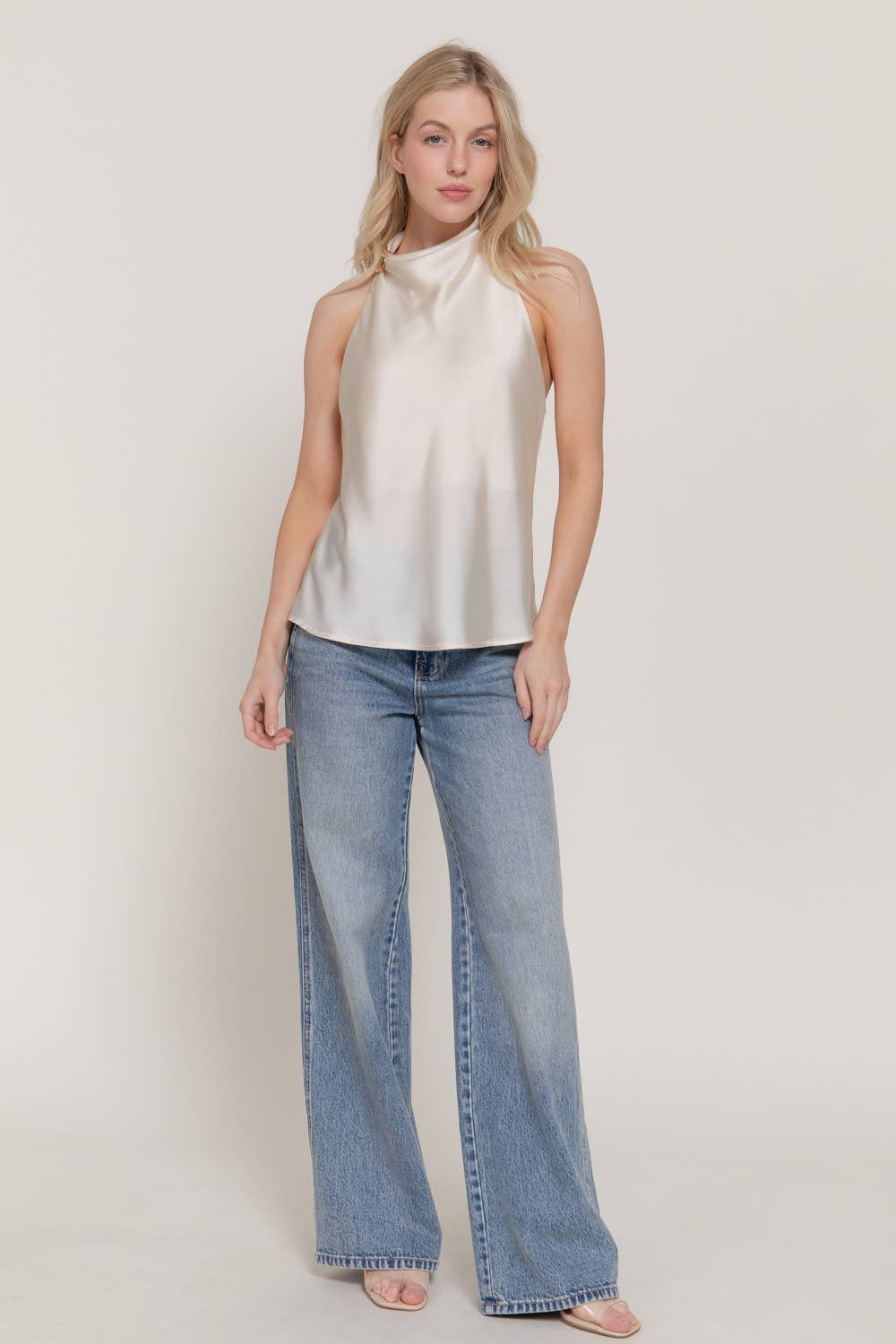 Yadira Satin Top