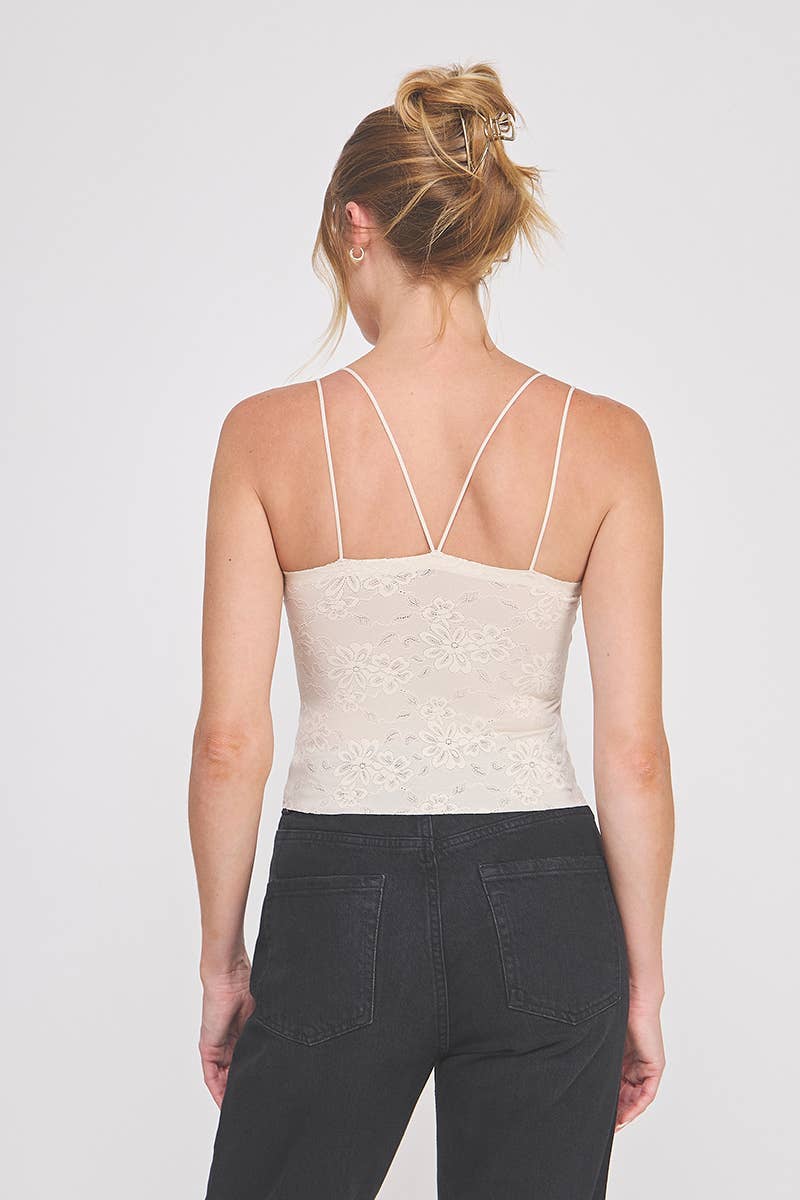 Lace Cami Black