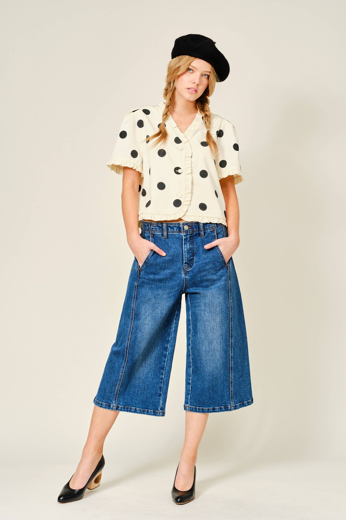 Denim Bermudas