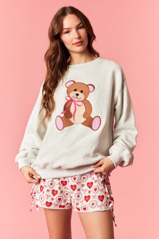 Bear Valentine Sweatshirt