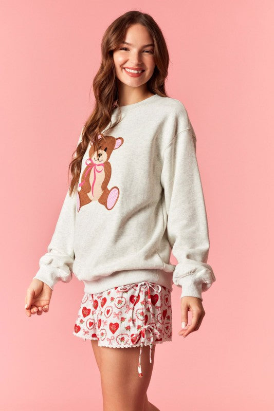 Bear Valentine Sweatshirt