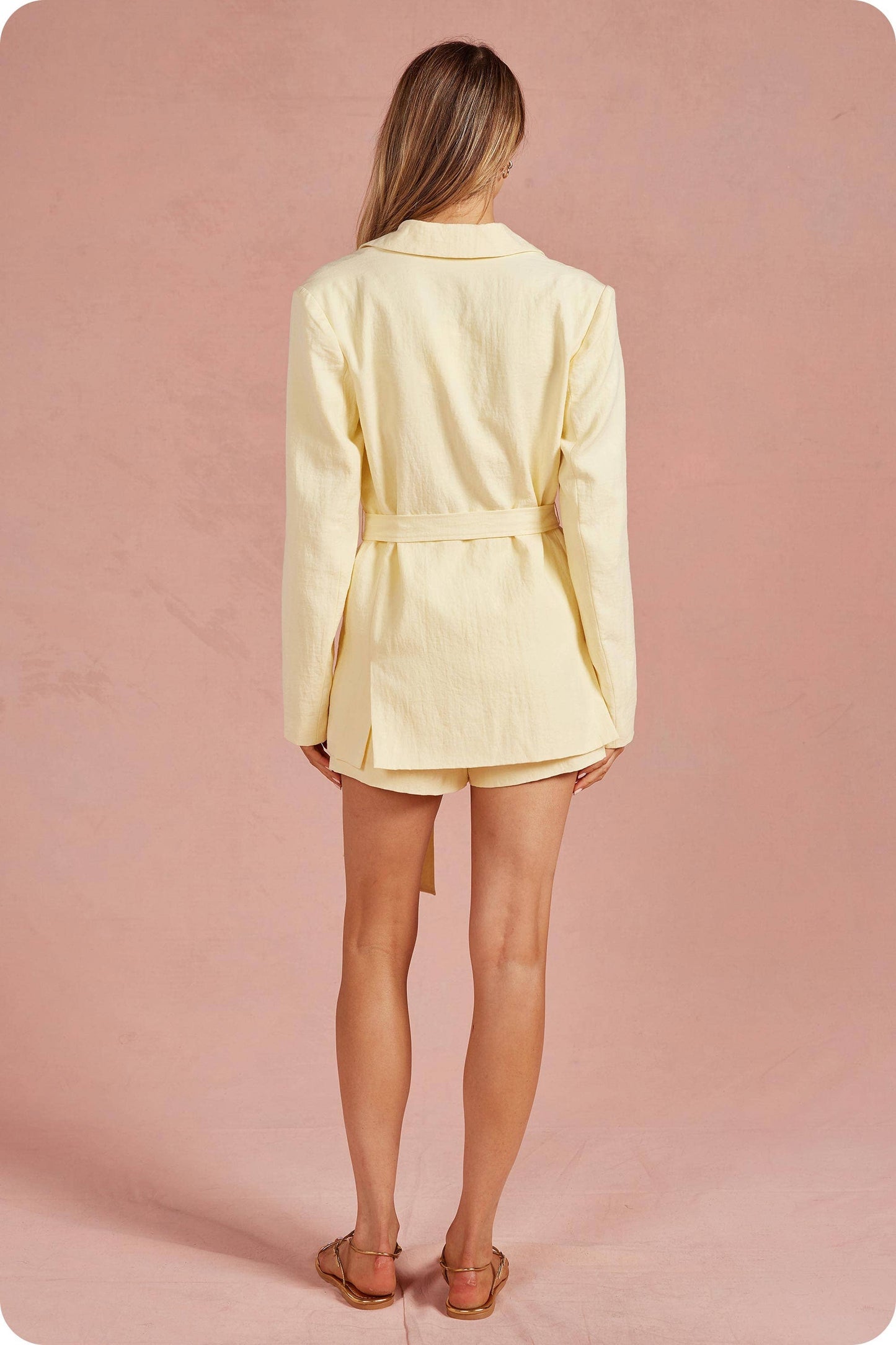 Trisha Yellow Blazer