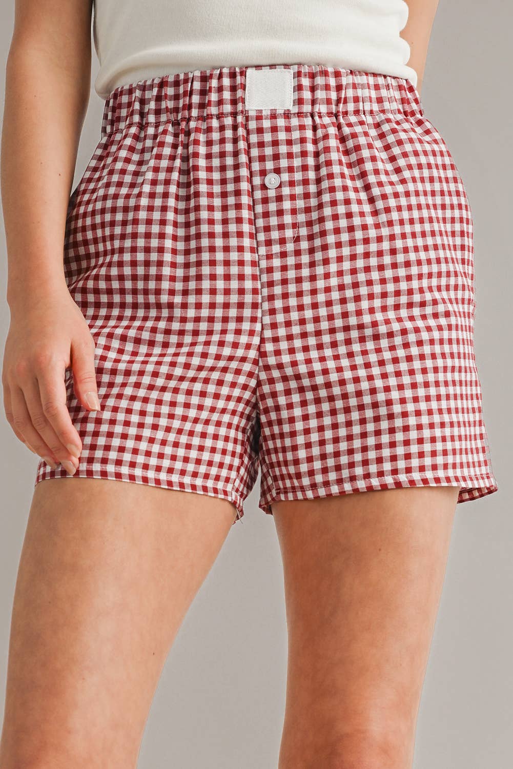 Gingham Shorts