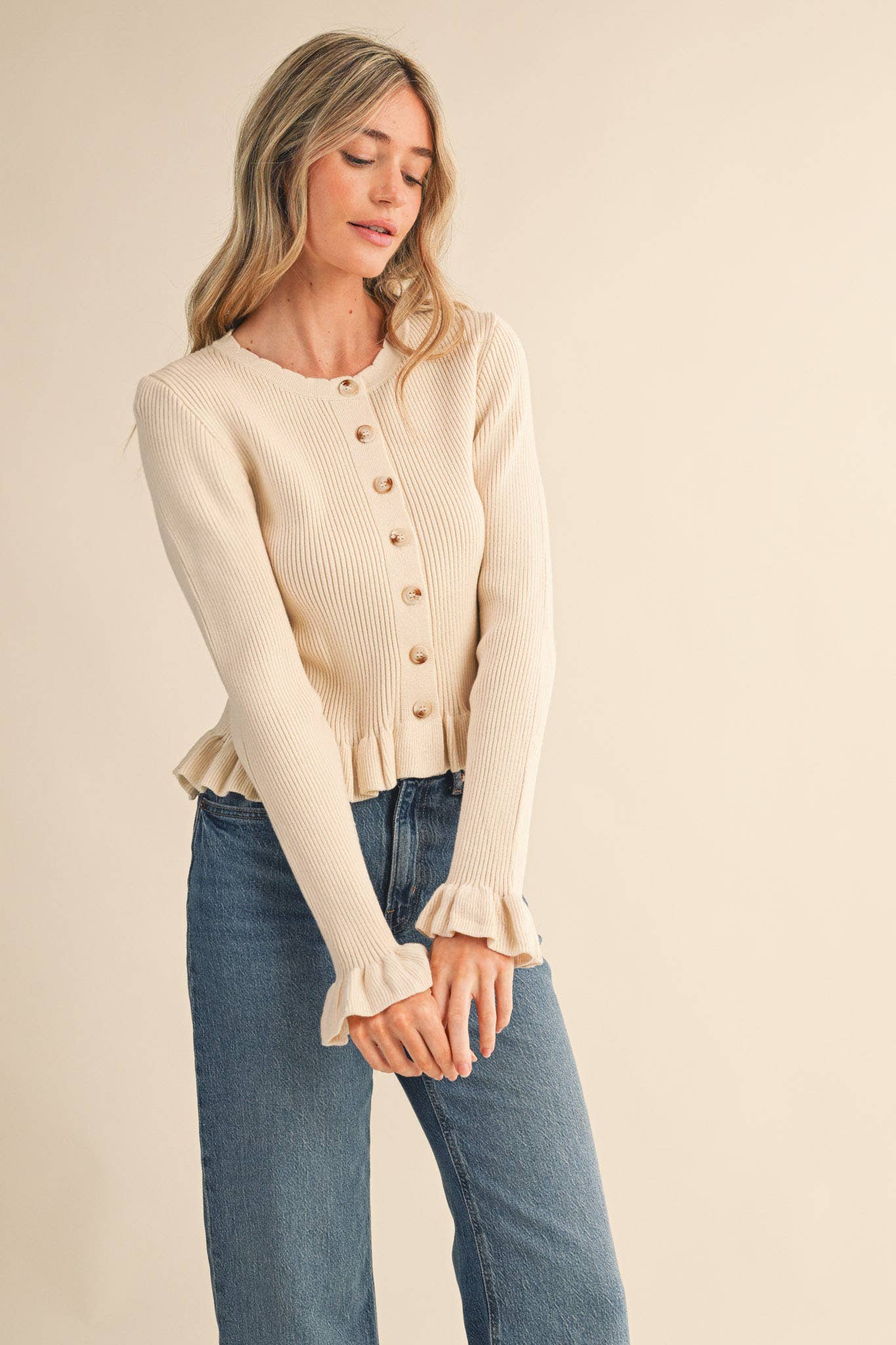 Ruffle Sweater