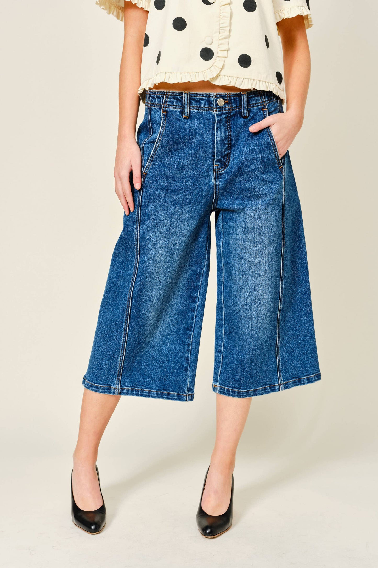Denim Bermudas