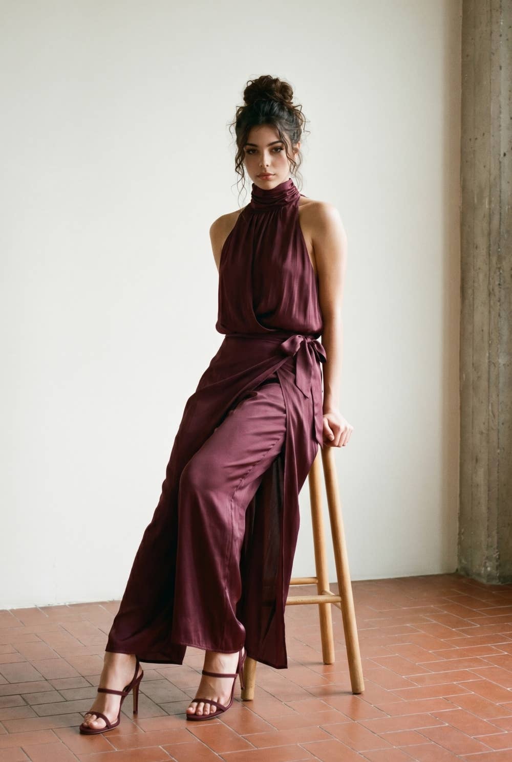 Serena Satin Set