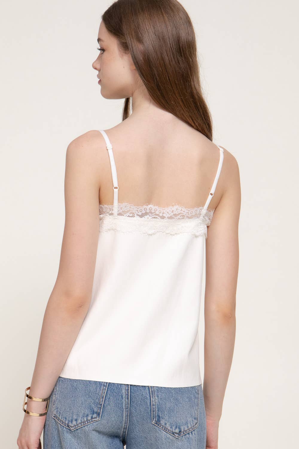 Georgina Faux Leather Top