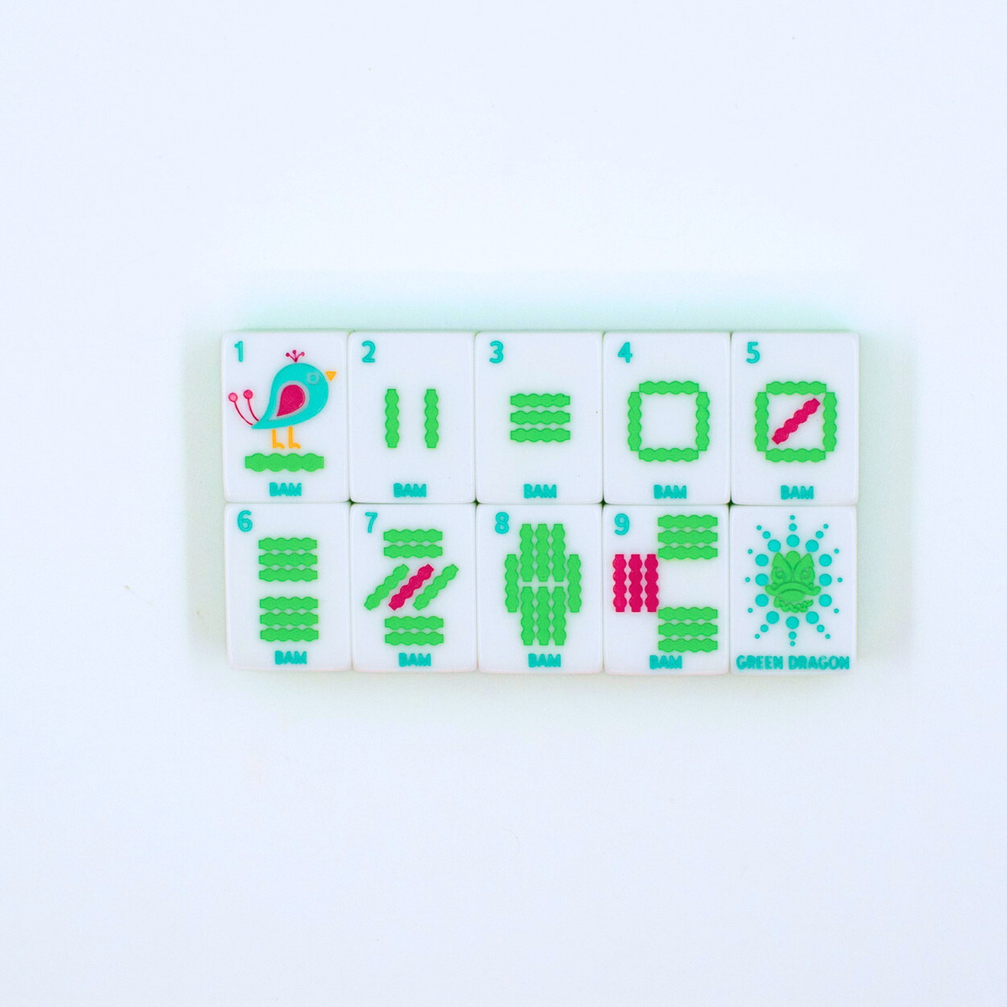 Crystal Confetti Purple | Mahjong with a Sprinkle of Color