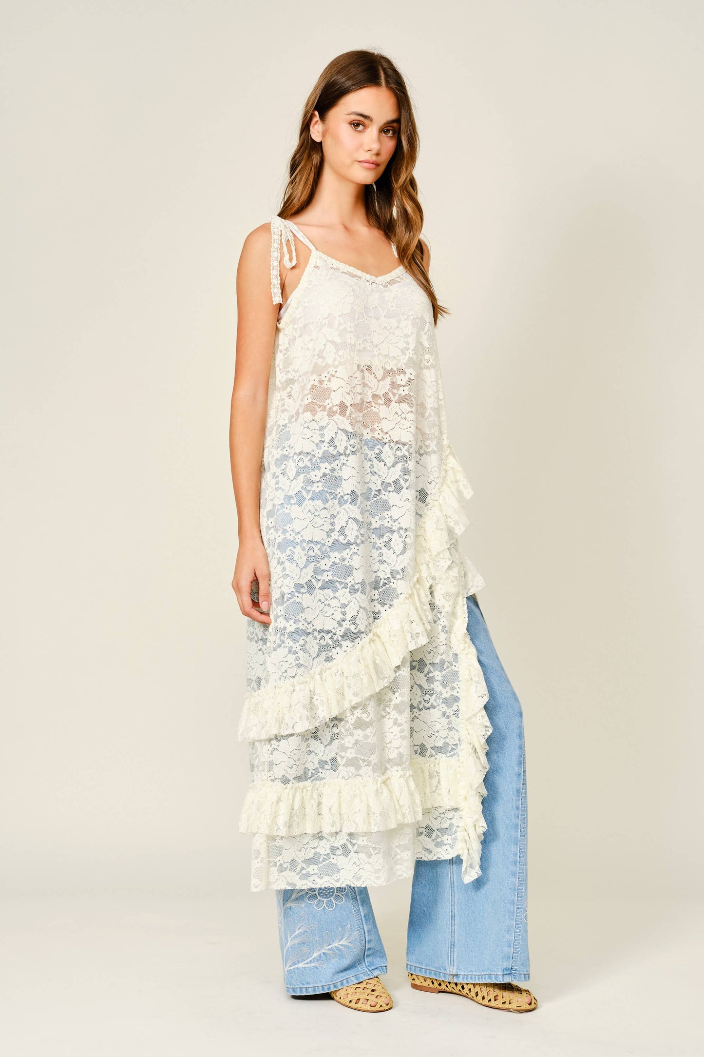 Lace Bohemian Dress
