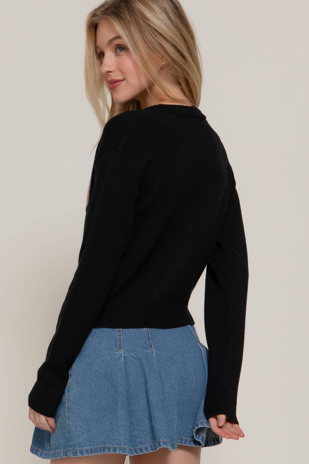 Pink Teddy  Cardigan