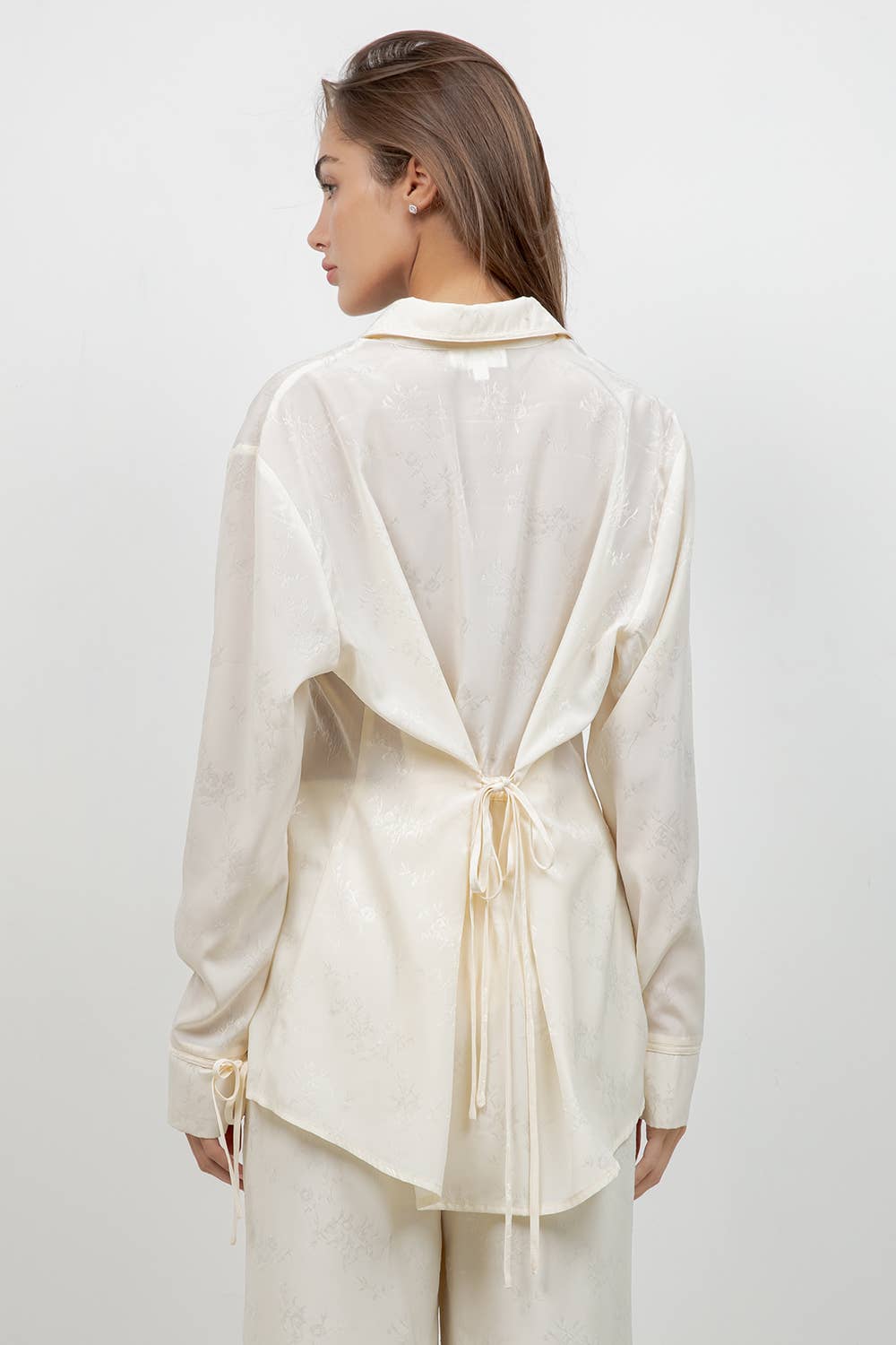 Camelia Satin Shirt