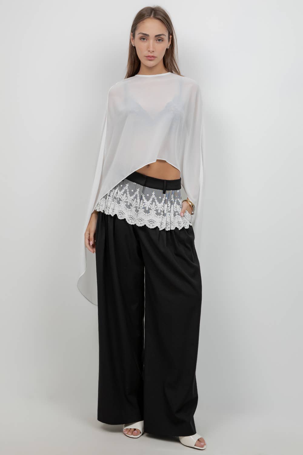 SOFT WOVEN LAYER CAPE