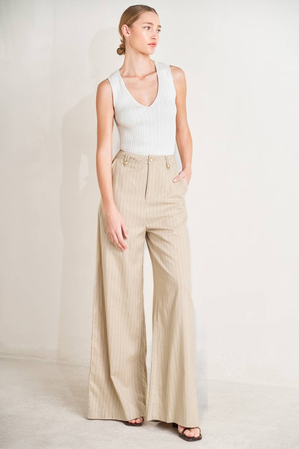 Grace Striped Pants