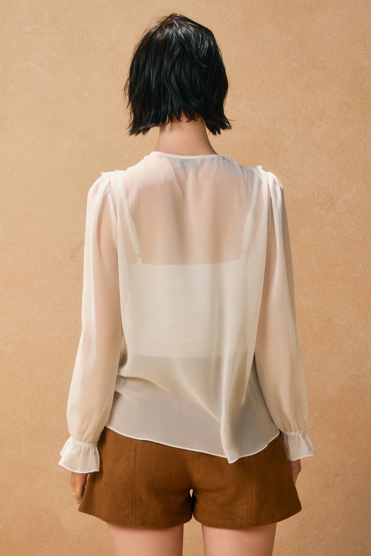 Frances Ruffle Blouse