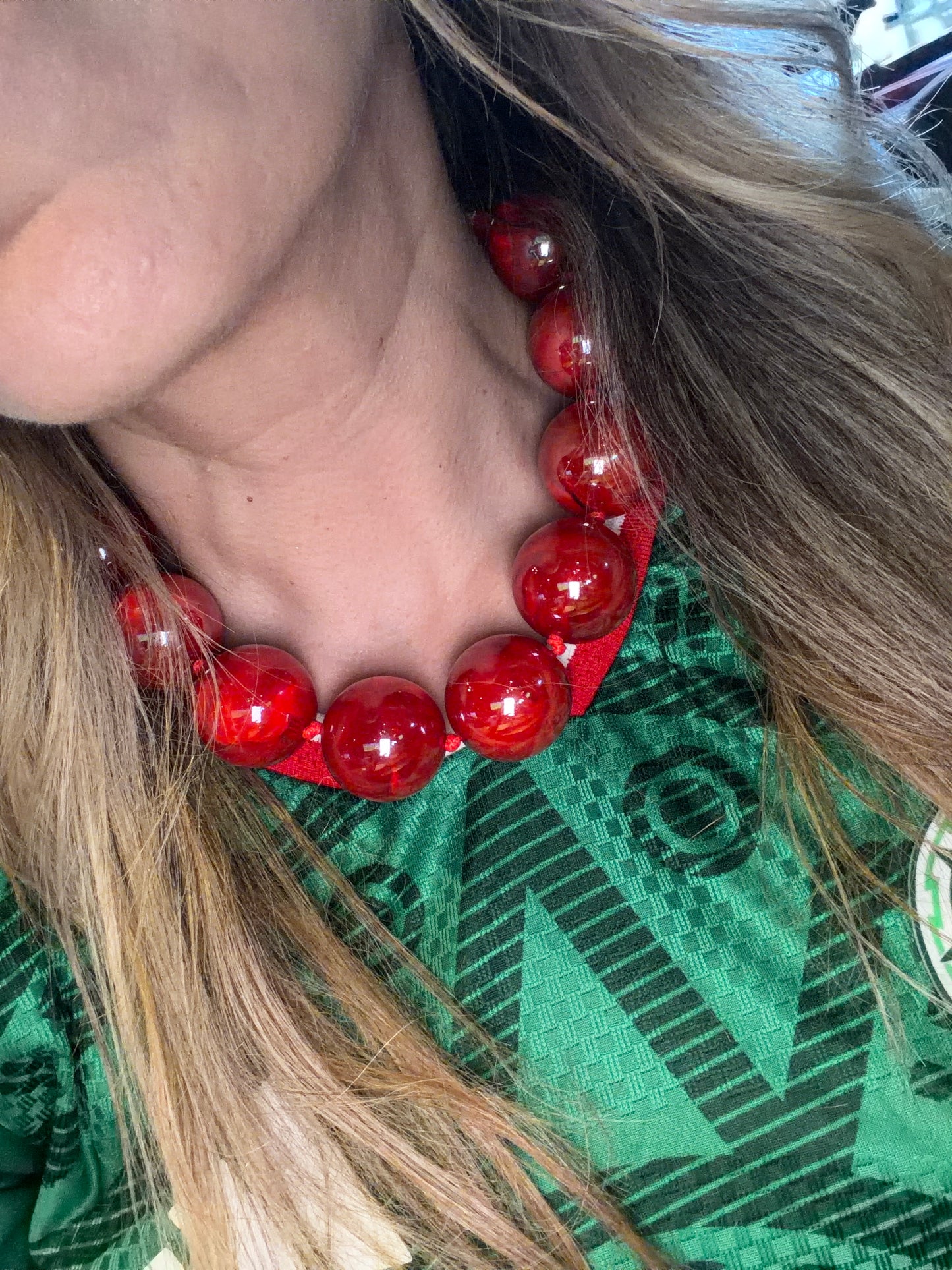 Red Jumbo Necklace
