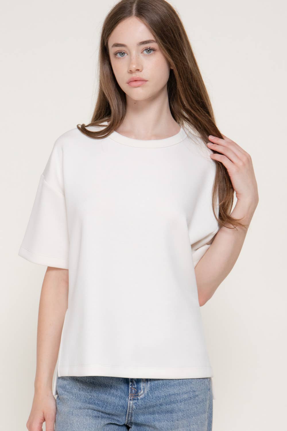 Oversized Soft Scuba Top