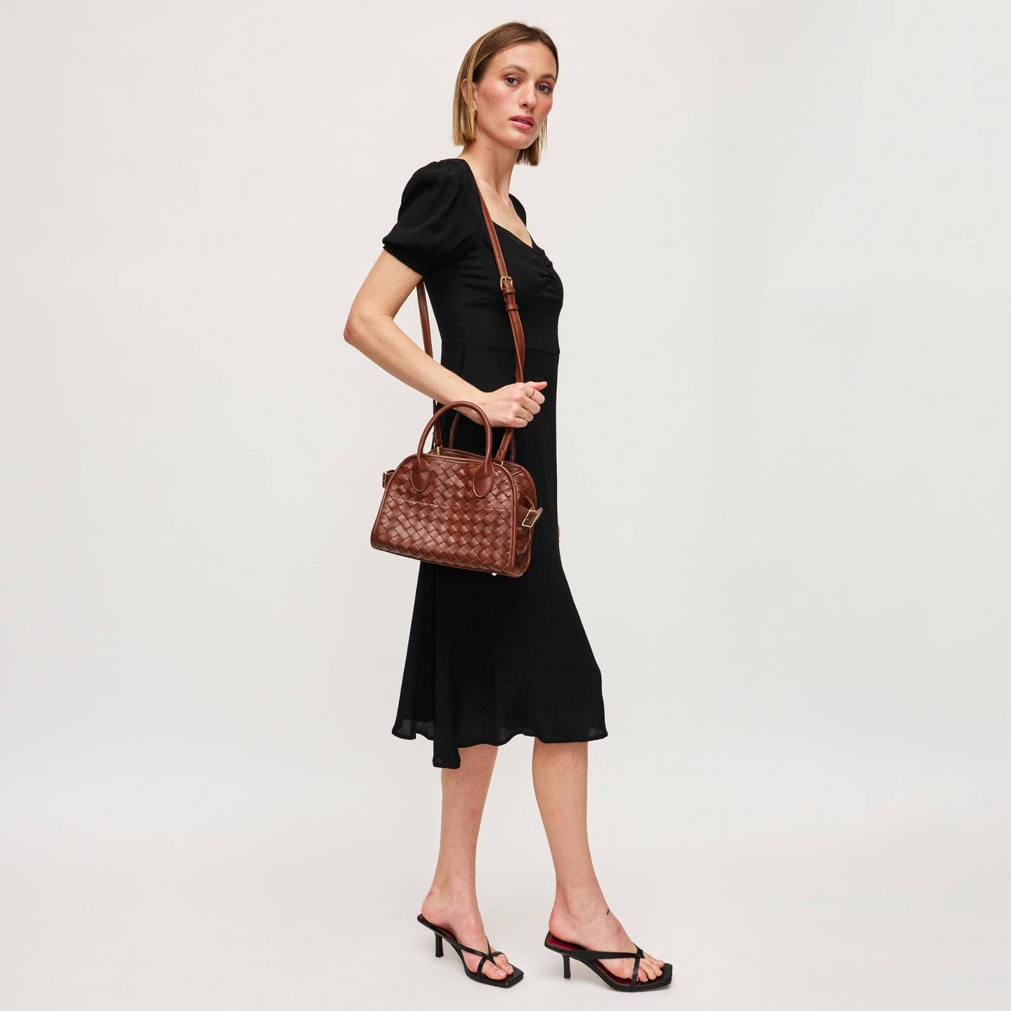 Krishell Woven Crossbody