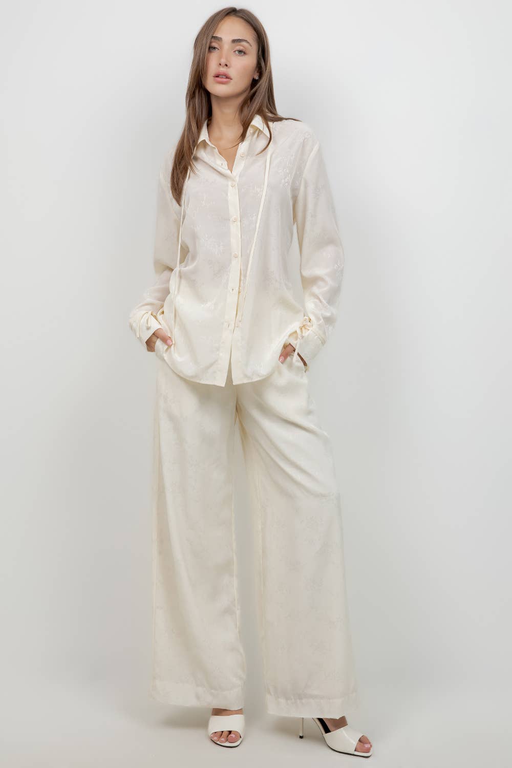 Camelia Satin Shirt