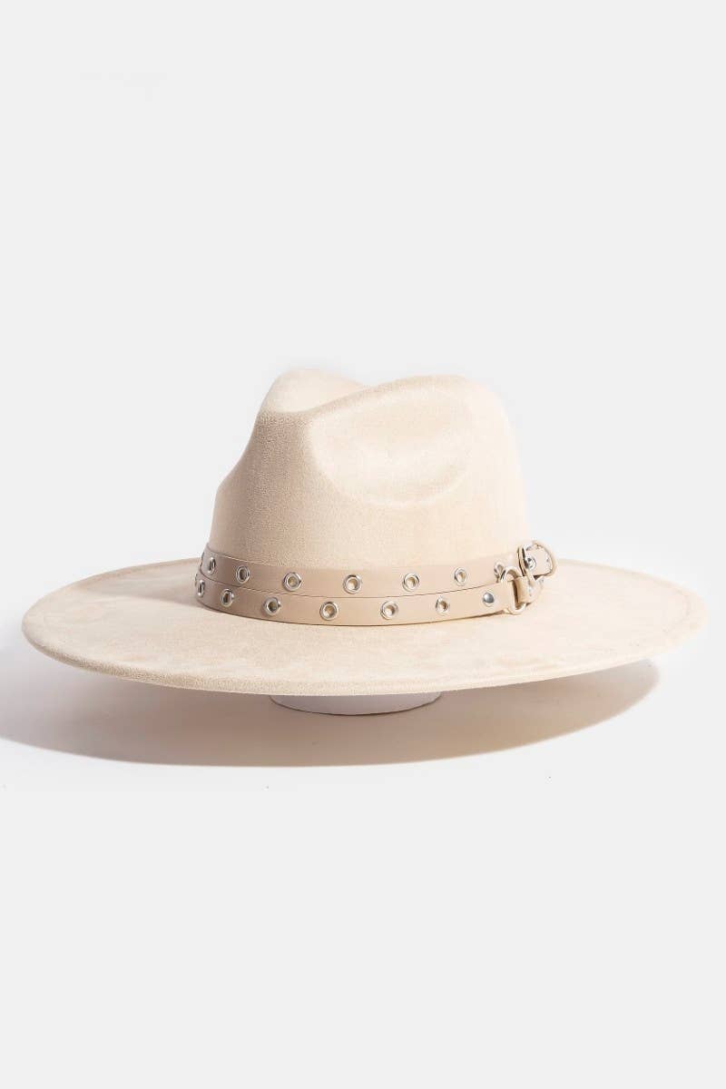 Suede Fedora Hat
