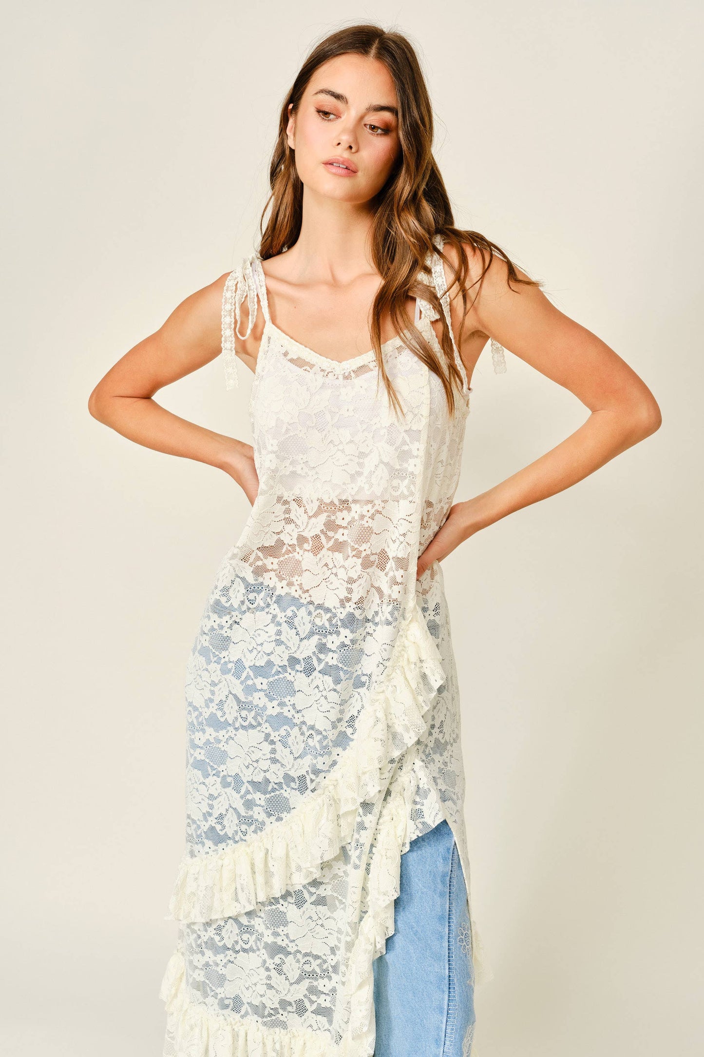Lace Bohemian Dress