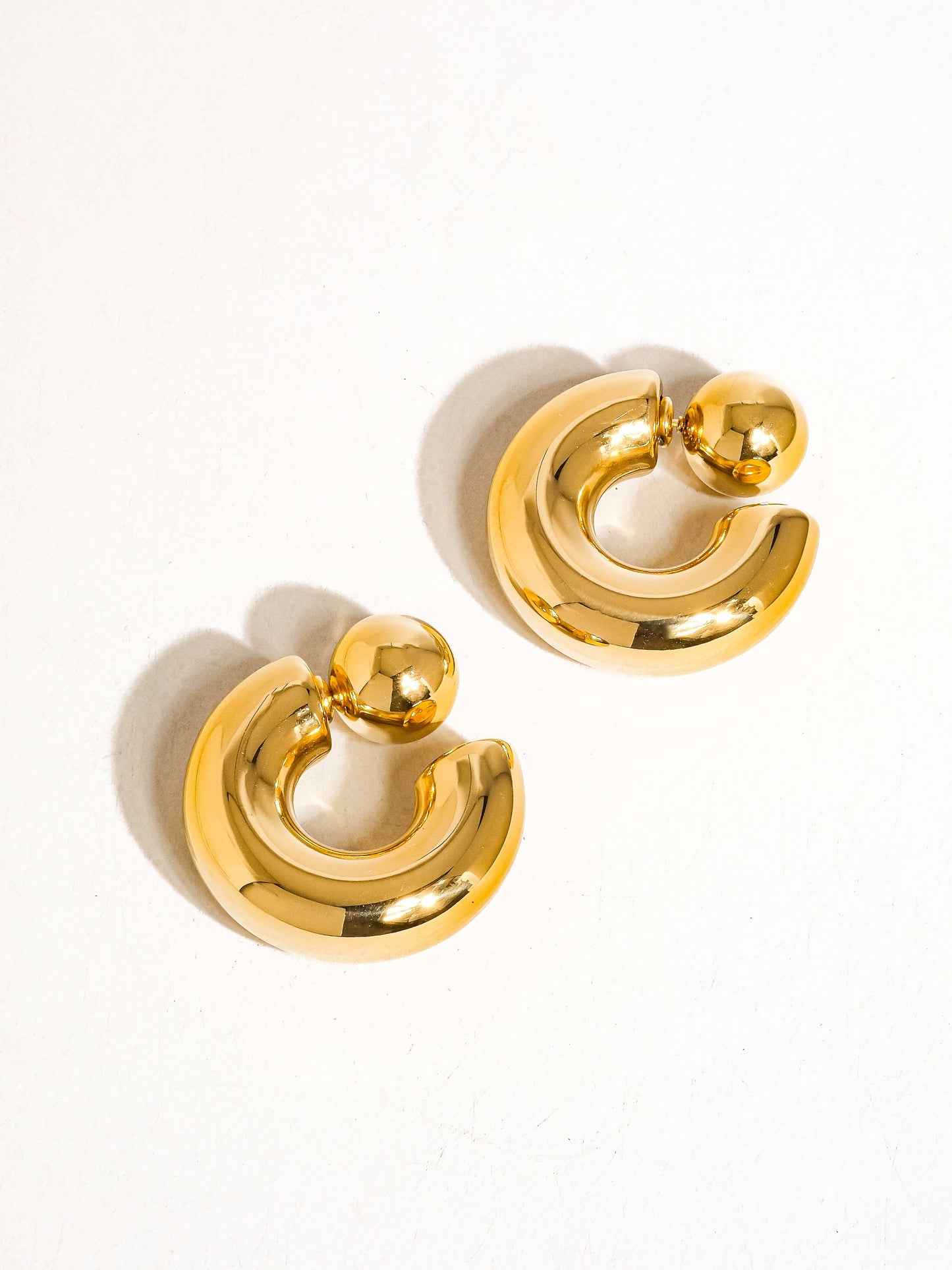 Felicia Gold Hoop Earring