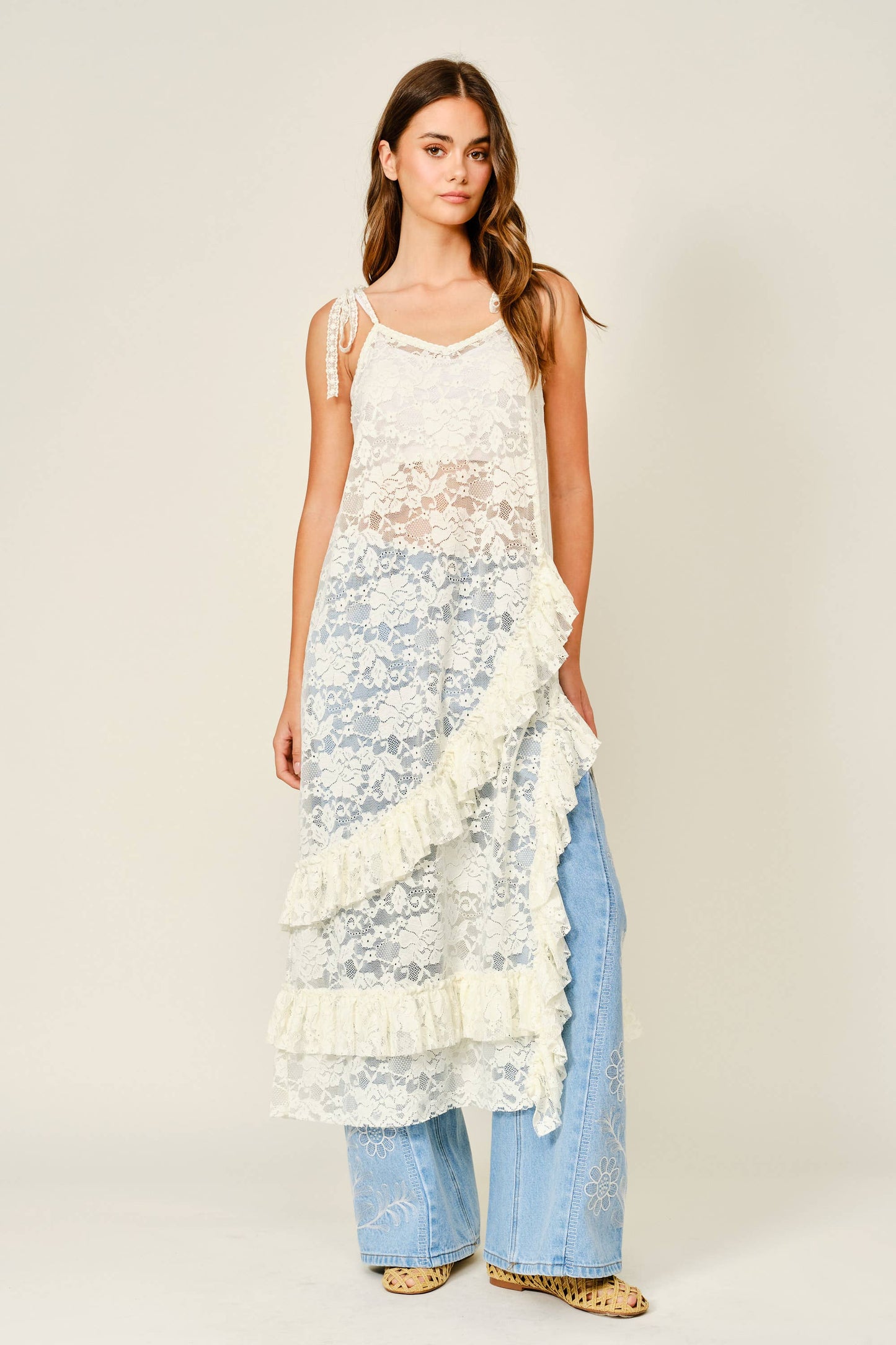 Lace Bohemian Dress