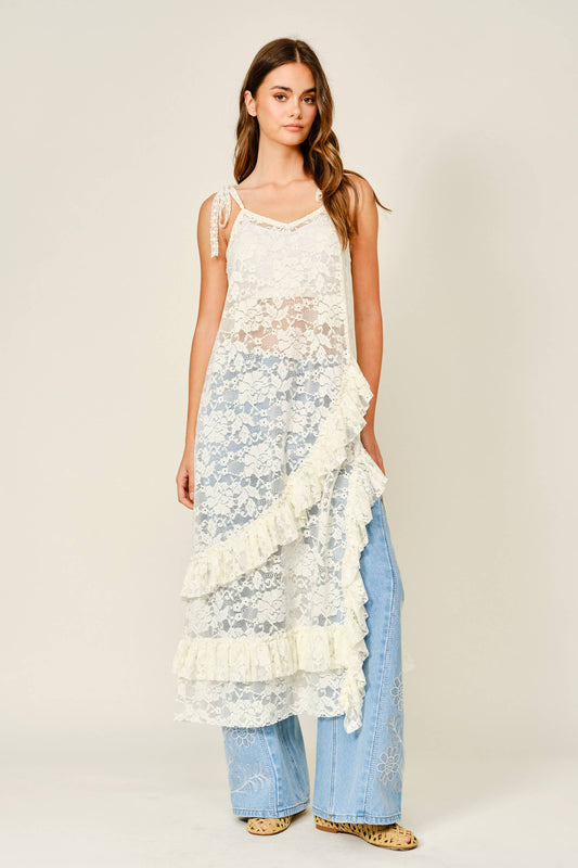 Lace Bohemian Dress