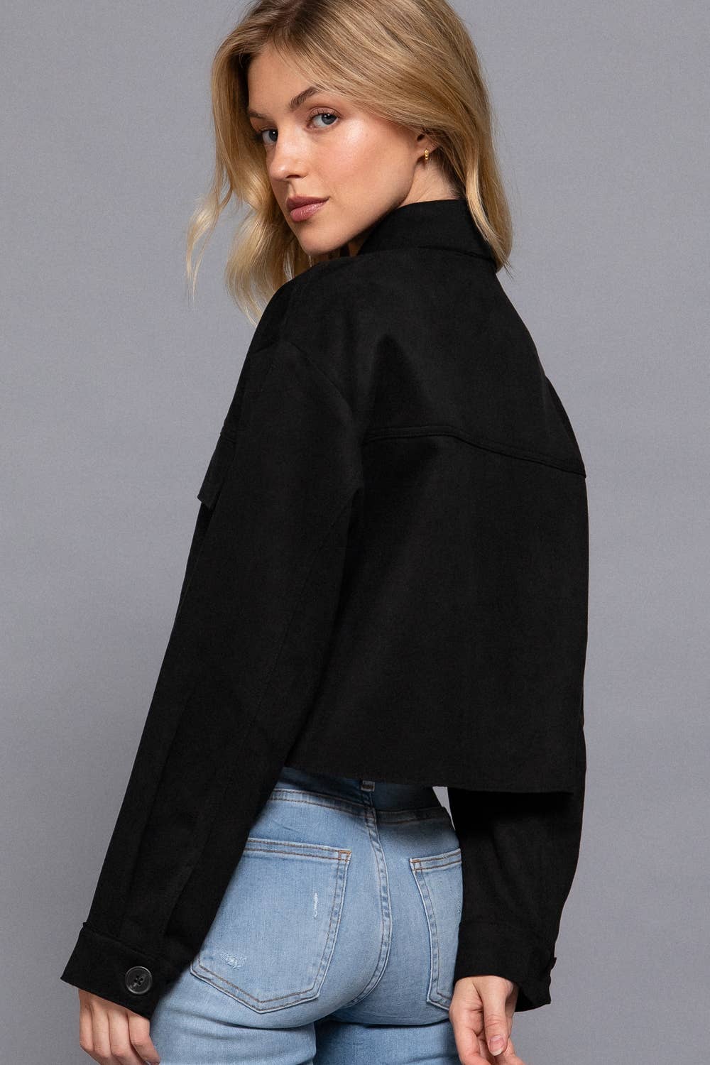 Black Suede Jacket