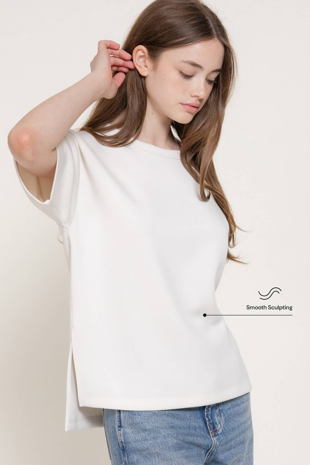 Oversized Soft Scuba Top